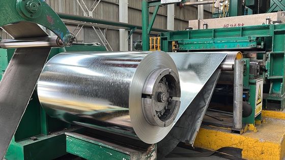 ASTM DIN GB JIS3302 Ζεστά γαλβανισμένα σίδερα ΓΙ σπείρες SGCC SGCD Z125 Παθητικοποίηση