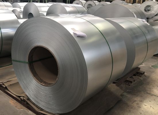 Αζ30 έως Αζ150 Αντιδάχτυλο Aluzinc GL Galvalume Steel Coil Υλικό κατασκευής (0,13-0,8mm)