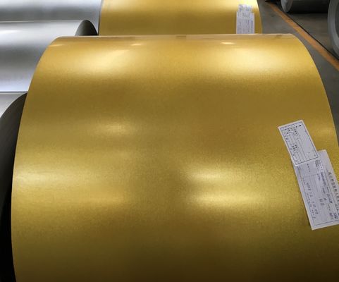 AZ120 Επιχρισμός Χρυσός AFP Ατσάλι Galvalume για πέτρα επιχρισμένα κεραμίδια στέγης AuzincCoil A792M DX51D κανονικό ελάχιστο spangle