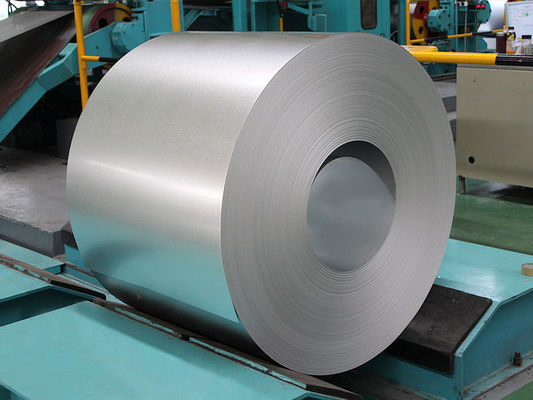 ΑZM150 Αλουζίνιο χάλυβα ρολ coil 55% αλουμίνιο 43,5% ψευδάργυρο 1,5% Si Galvalume χάλυβα κανονικό spangle ASTM A792M CS-B