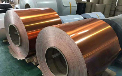Α1100 Α3003 Α1050 PE Αλουμινίου χρωματικά επικαλυμμένα κυλίνδρους φύλλο 1240mm 1200mm