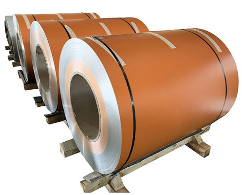 0.68x1200mm χρωματικά επικαλυμμένα φύλλα αλουμινίου PPAL A500 PE 5J