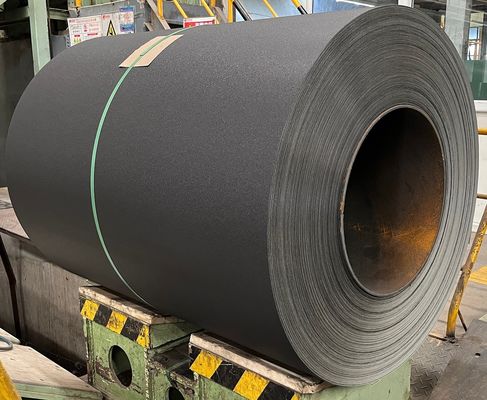 RAL9005 Μαύρο Ματ με υφή Z275 Ζυθοποιημένο χάλυβα PPGL Χρώμα επικαλυμμένο φύλλο