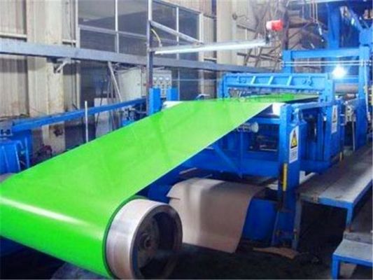 Επιστρώσεις ψευδαργύρου Z180 Dx51d PPGI Χρωματικά επικαλυμμένα σιδηροτροχιά Ral PE / SMP / HDP / PVDF επικαλυμμένα