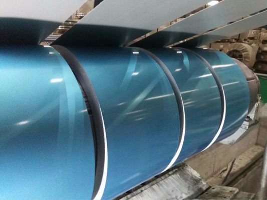0.95*168mm AFP 55% Αλουζίνιο Σιδηροτροχείο Ελαφρύ Σιδηροδρομικό Κτίριο G550 Διαρθρωτικό Σιδηρόδρομο AZ150 Σιδηροτροχείο Galvalume Anti-Finger Prin