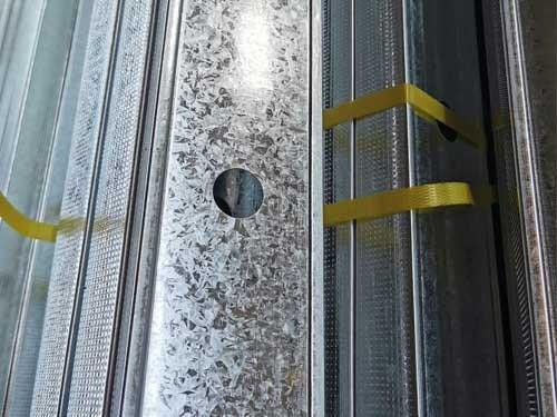 Z90 GI Purlin C-Profile Channel Light Steel House Regular Spangle Ζαλβανισμένα τυλιγμένα φύλλα χάλυβα G550