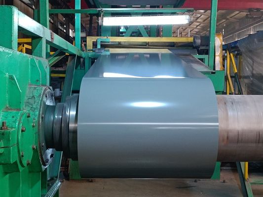 0.8mm 1.0mm 1.5mm Χρωματικά επικαλυμμένα γαλβανισμένα σιδηρουργικά περιτυλίγματα PPGI Σιδηρουργικά περιτυλίγματα PPGI για οικοδομικά υλικά Ζήνκος 80 Ral 9019