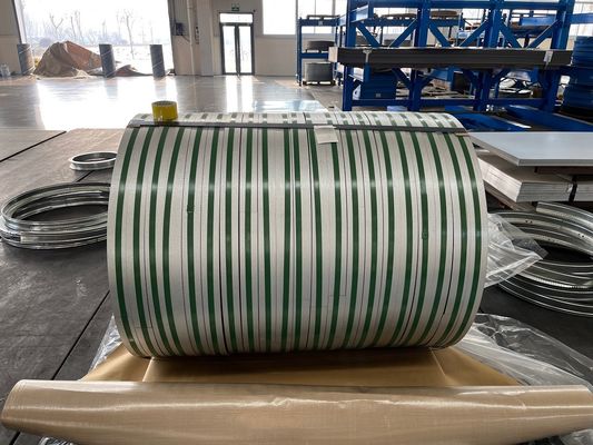 ASTM DIN GB Z275 Z180 G350 Dx51d Dx52D SPCC Spangle Zinc Coated Galvalume Steel Strip Coil Standard Seaworthy Packaging Η συσκευασία είναι κατάλληλη για χρήση στη θάλασσα