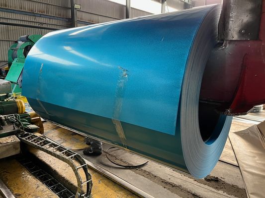 55% Aluzinc Blue AFP Galvalume Steel Structural Steel S550GD AZ150 Σιδηροπλαίσιο 50 ετών εγγύηση