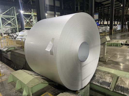 Az150 Aluzinc Galvalume Steel Coil χρωματοποιημένη 6+ Skin Passed SGCC Standard Πλήρης σκληρότητα