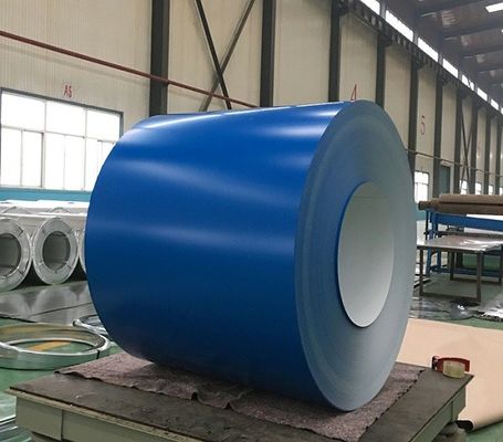 RAL5020 Ωκεανό Μπλε PE HDP PVDF χρωματικά επικαλυμμένο αλουμίνιο περιτύλιγμα 3003 H24 H26 100MEK Αντίσταση