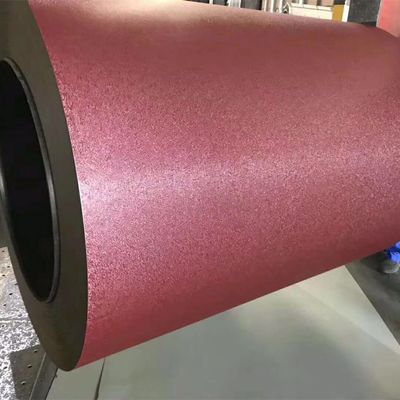 RAL3005 0,50*1250 PPGI HDP Z275 30 έτη Matt Textured Sherwin Williams Ζωγραφισμένη Ζυγισμένη Χάλυβα κυματοειδής οροφή