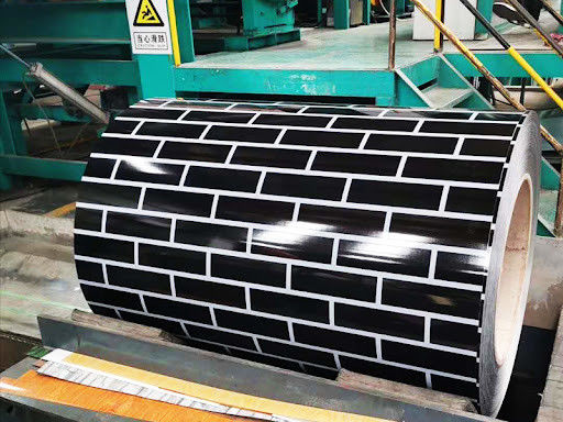 Πυρήνας Grain Printech Color Coil 3003H24 Αλουμινίου Coil PVDF ξύλο Grain 50 χρόνια εγγύηση χρώμα επικαλυμμένο Coil