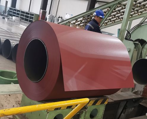 AZ150 PPGL Ματ υφασμένο χάλυβα εξωτερική επένδυση κυματοειδές φύλλο