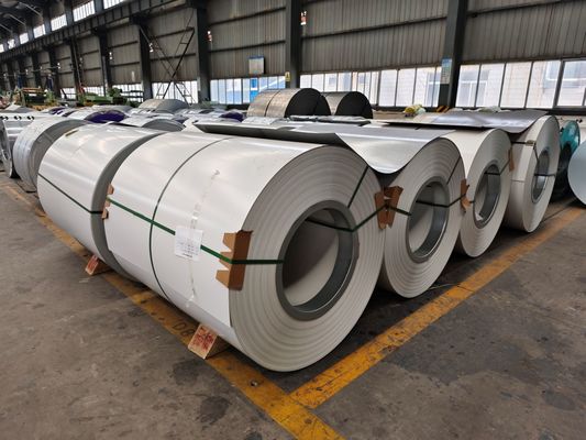 AZ150 Aluzinc Galvalumed χρωματιστή επικάλυψη ατσάλινου κυλίνδρου - Προσαρμόστε χρώμα 20-45 μικρών Οργανική επικάλυψη