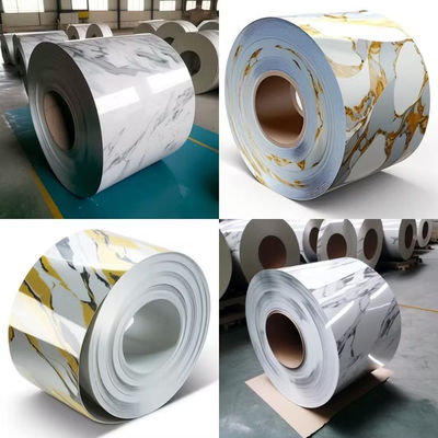 PVDF AkzoNobel Marble Printech Steel Coils για οικιακή διακόσμηση και κτίριο βίλας